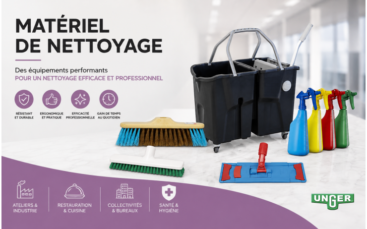 Matériel de nettoyage